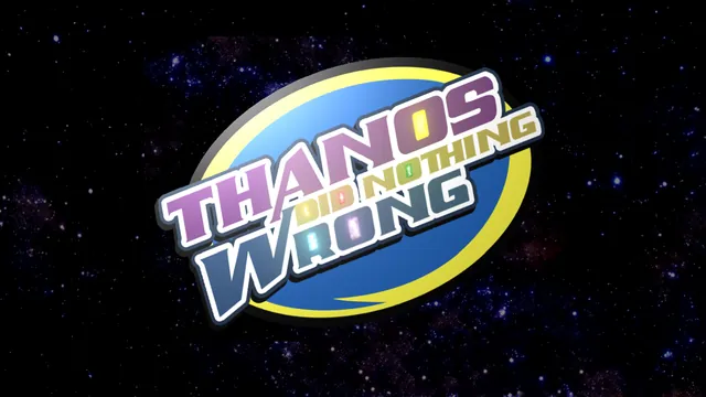 Thanos Did Nothing Wrong meme card