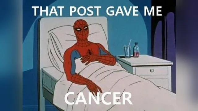 Carte meme That Post Gave Me Cancer