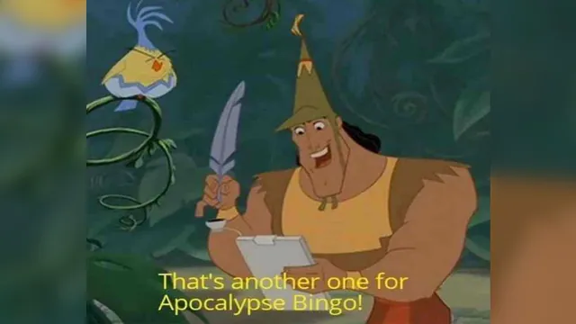 Carte meme That’s Another One For Apocalypse Bingo
