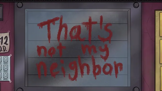 Carte meme That’s Not My Neighbor / See My Name On the List? Right