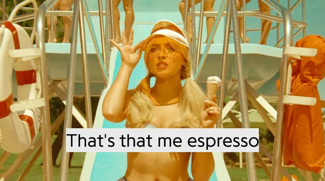 That's That Me Espresso meme card