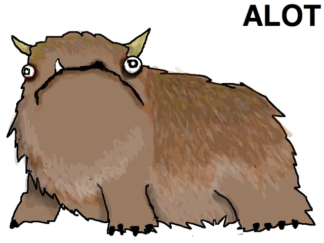 Carte meme The Alot