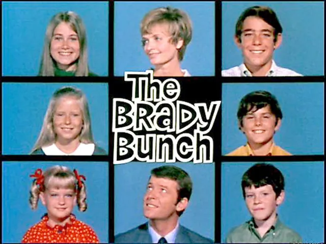 The Brady Bunch meme card