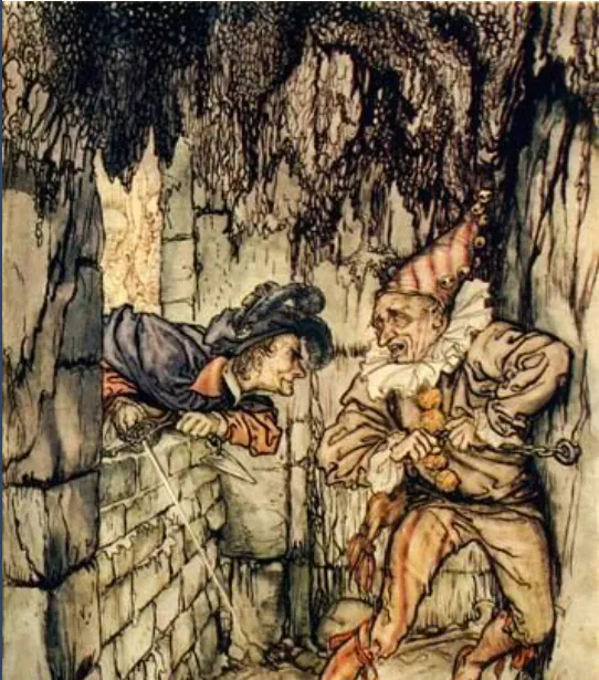 The Cask of Amontillado meme card