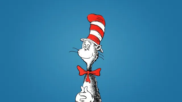 The Cat in the Hat meme card