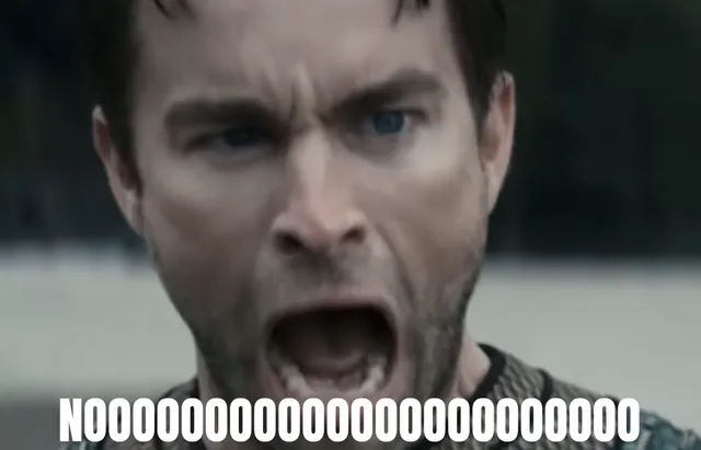 Carte meme The Deep Yelling « Nooo »