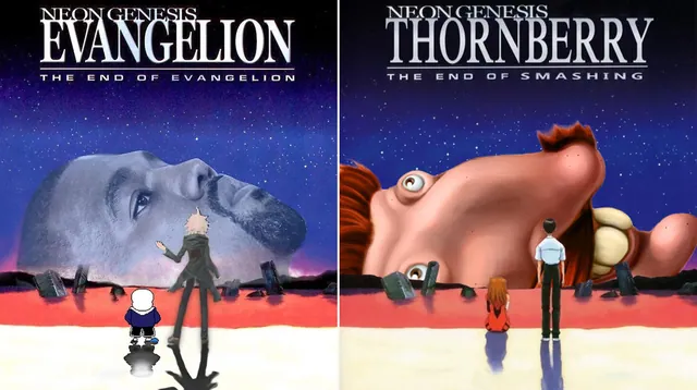 The End of Evangelion Movie Poster Parodies meme card