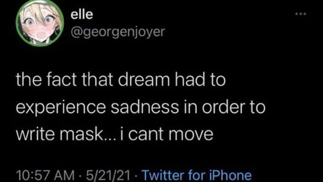The Fact That Dream Had to Experience Sadness / Stop No. Bo No meme card