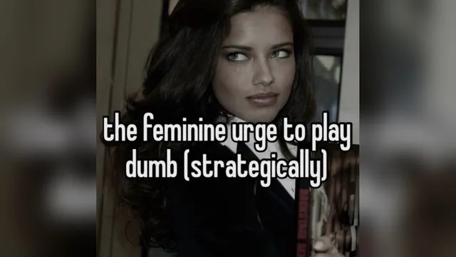 The Feminine Urge meme card
