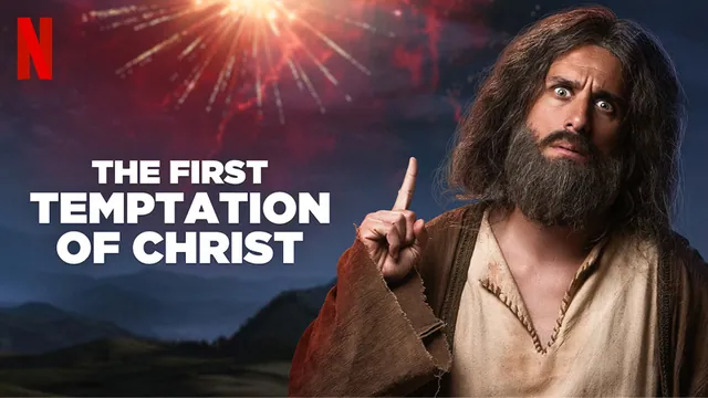 The First Temptation of Christ meme card