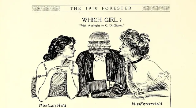 The Forester "Which Girl" meme card