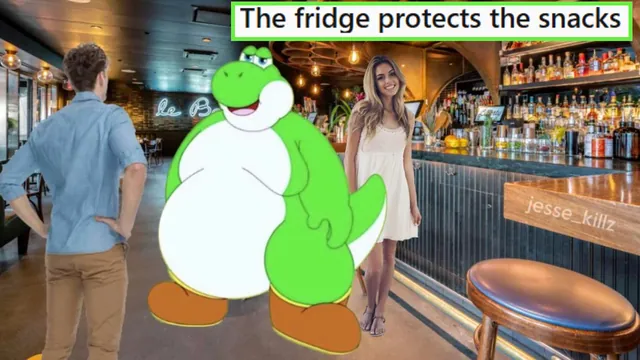 Carte meme The Fridge Protects the Snacks