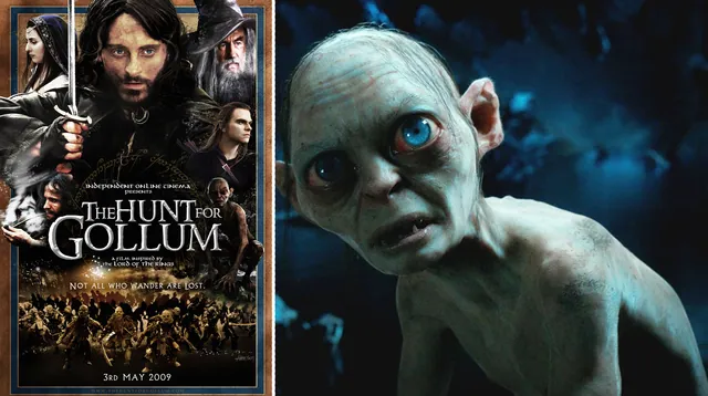 The Hunt For Gollum (Film) meme card