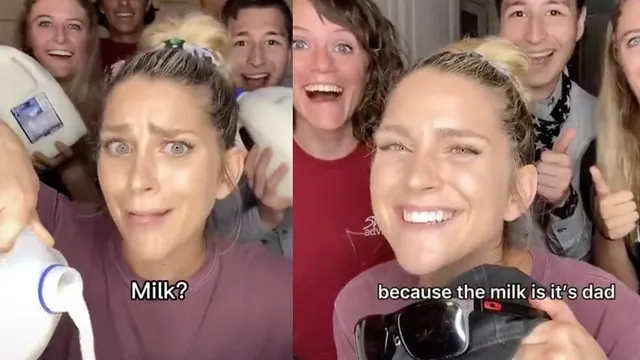 Carte meme The Milk Is Its Dad And The Box Is The Mom