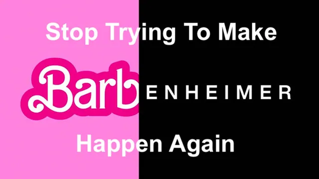 "The Next Barbenheimer?" Attempts meme card