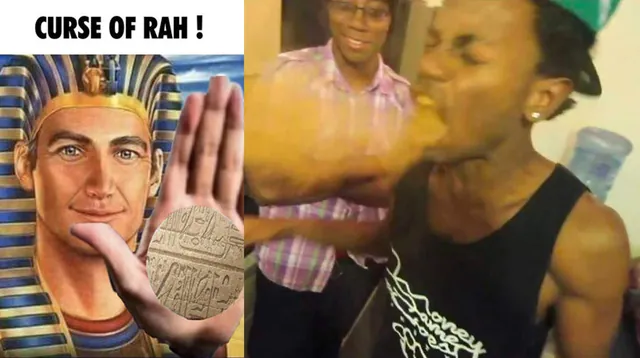 The Pharaoh's Curse / Curse of Ra meme card