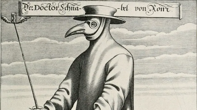 The Plague Doctor meme card