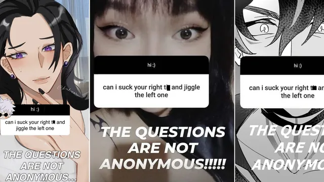 The Questions Are Not Anonymous meme card