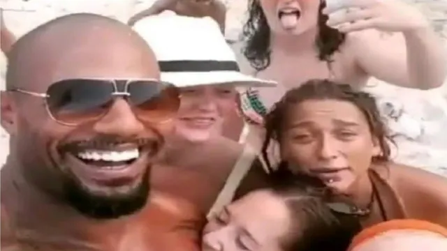 The Rock Brasileiro meme card