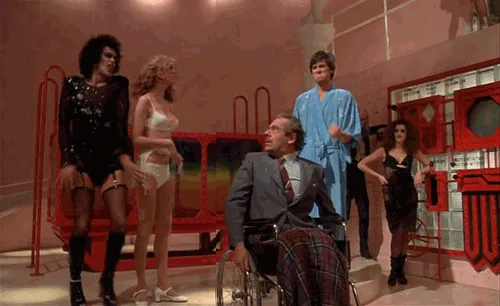 Carte meme The Rocky Horror Picture Show