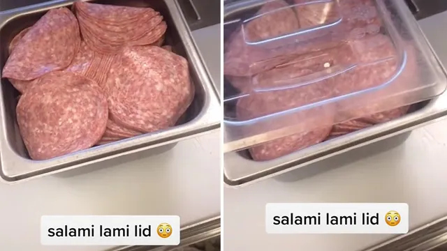 The Salami Lid meme card