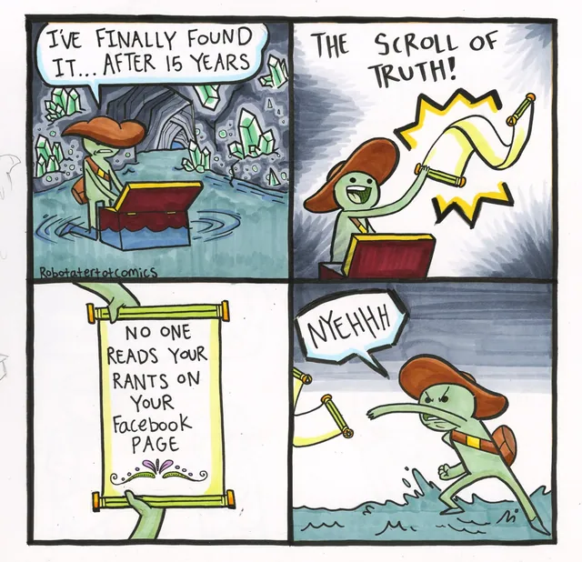 Carte meme The Scroll of Truth