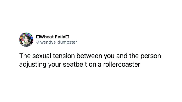 Carte meme The Sexual Tension Between You And