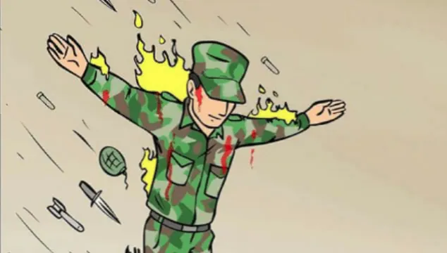 The Silent Protector meme card
