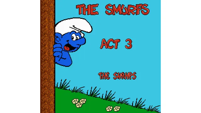 Carte meme The Smurfs (NES) - The Swamps’ Stage Music