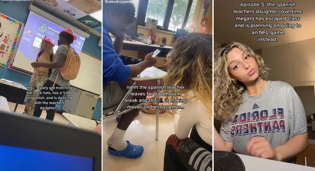The Spanish Teacher's Daughter meme card