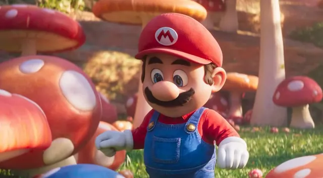 The Super Mario Bros. Movie (2023 Film) meme card