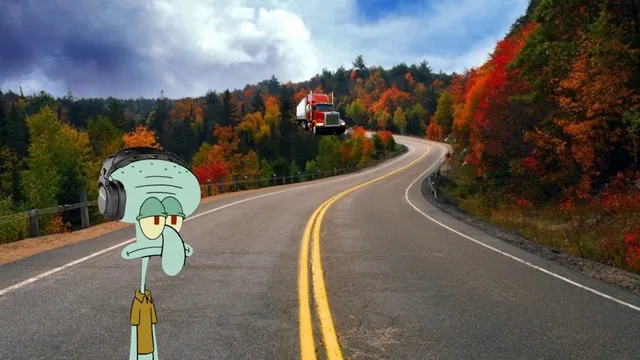 The Truck's Coming / Oh My God He Has AirPods In meme card