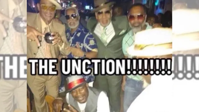 The Unction meme card