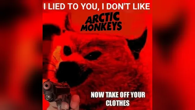 There Is No Meme / I Lied to You, Take Off Your Clothes meme card