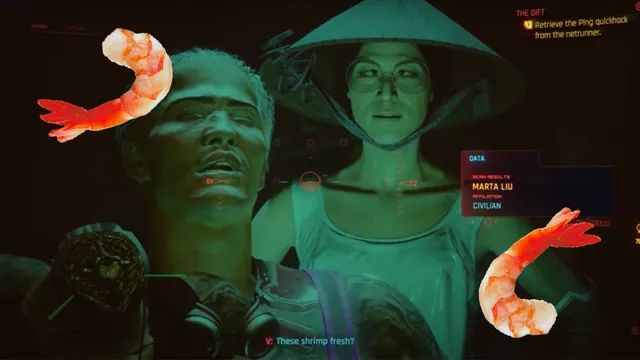 These Shrimp Fresh meme card