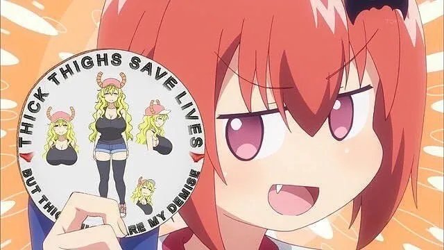 Carte meme Thick Thighs Save Lives