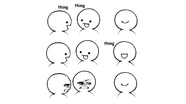 Carte meme Thing Thing