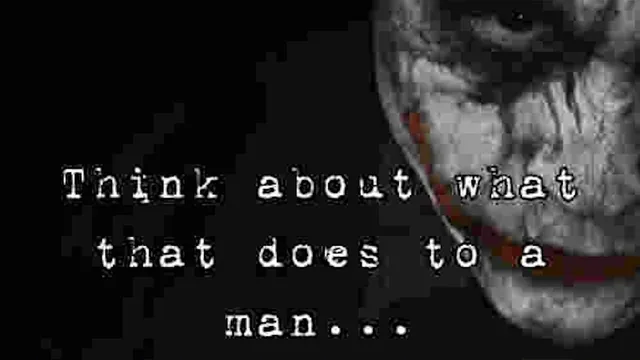 Carte meme Think About What That Does to a Man