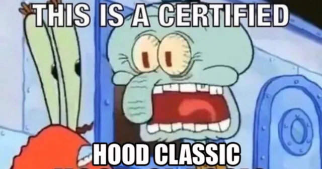 Carte meme This Is a Certified Hood Classic
