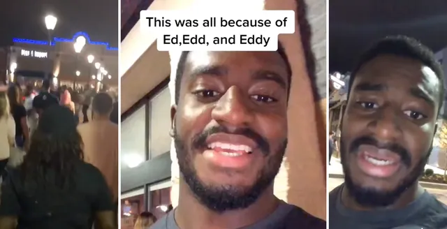 This Was All Because of Ed, Edd, and Eddy meme card