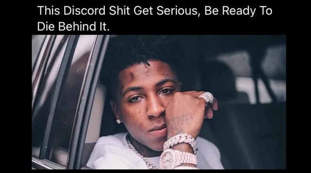 This X Shit Get Serious, Be Ready to Die Behind It meme card