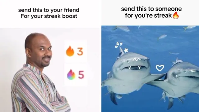 Carte meme TikTok Streaks