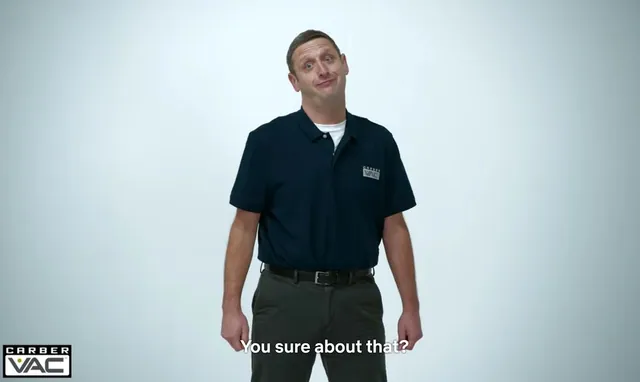 Carte meme Tim Robinson Asking "Are You Sure About That?"