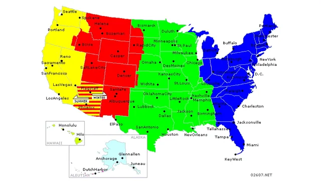 Time Zone War meme card