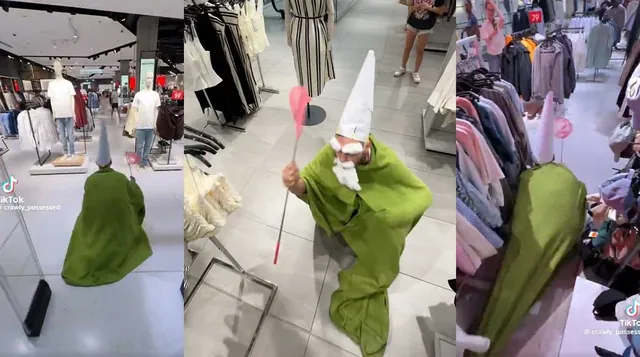 Carte meme Tiny Green Mall Wizard / Wizard Gnome
