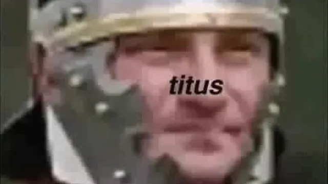 Carte meme Titus Get The Cross