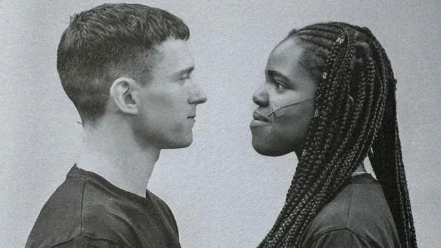 Tom Holland and Francesca Amewudah-Rivers "Romeo & Juliet" Faceoff Photo meme card