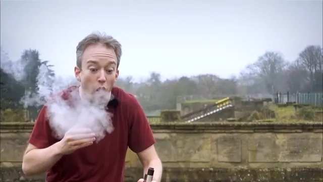 Tom Scott Chokes On Vape meme card