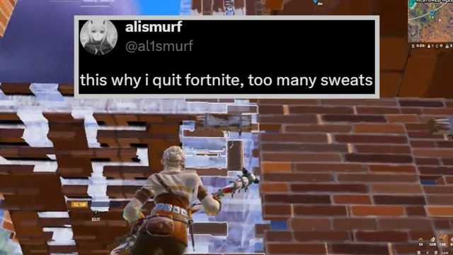 Carte meme Too Many Sweats