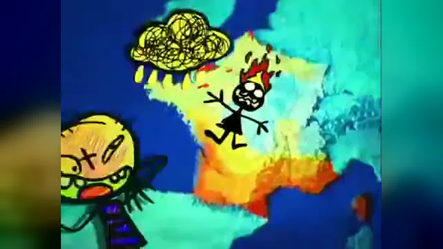 Meme Toto qui présente la météo